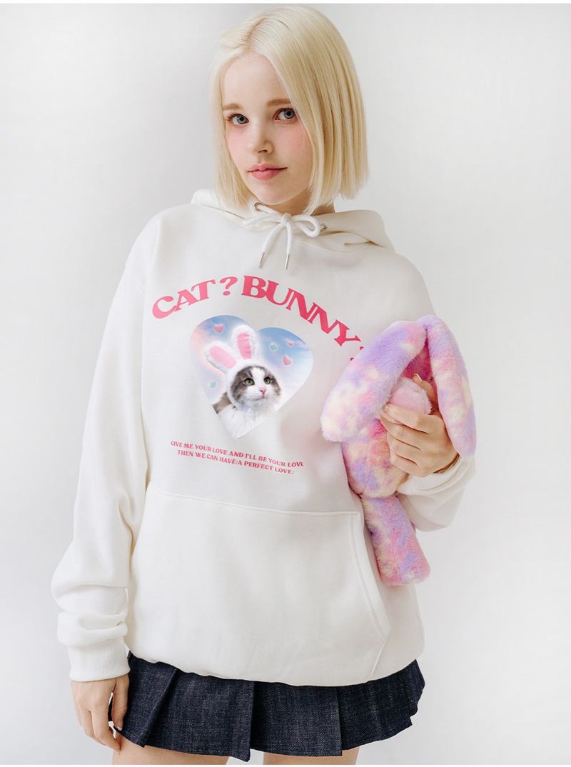 CAT&BUNNY HOODIE