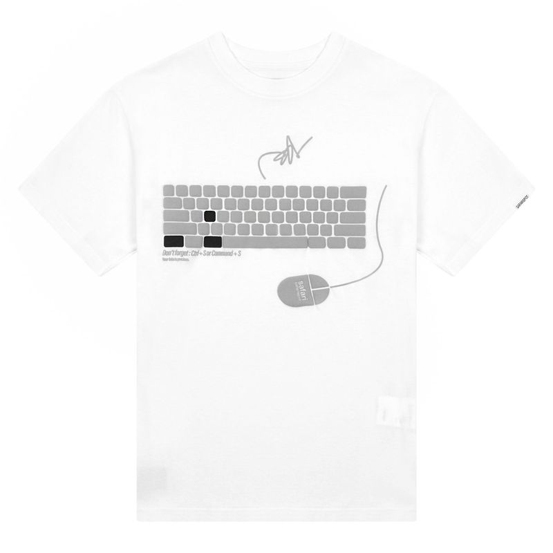 safarispot（サファリスポット）の「 ROUX BASE SCHOOL DONT FORGET TEE (WHITE)（Tops）」
