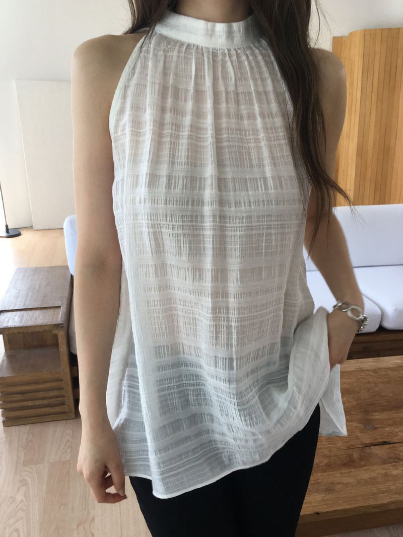Remember halter blouse