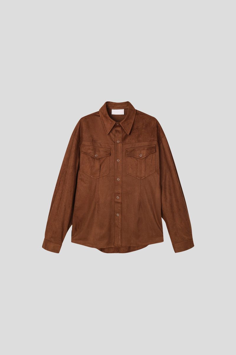 Yard suede western shirt