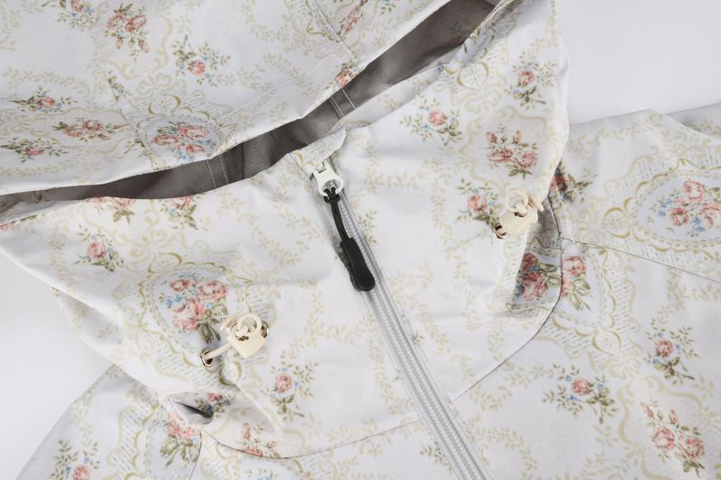 FLORAL PATTERN WINDBREAKER