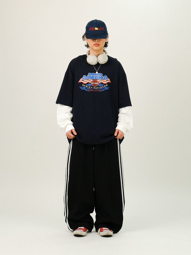 AMERICA Layered Long Sleeves