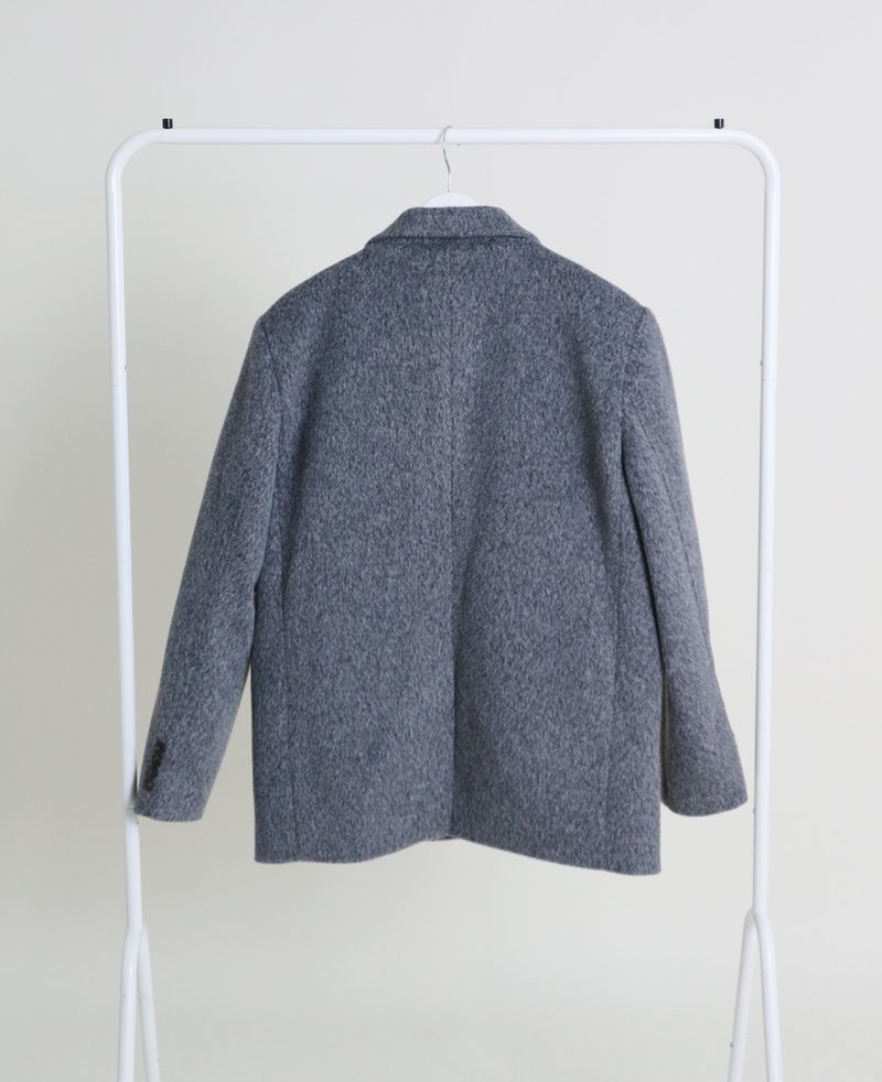 Winter Alpaca Formal Single Jacket (Wool Jacket) (Lining 2 Ounces)