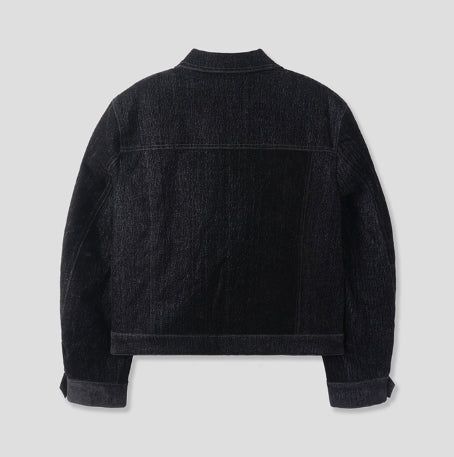 Wiles Velvet Denim Jacket