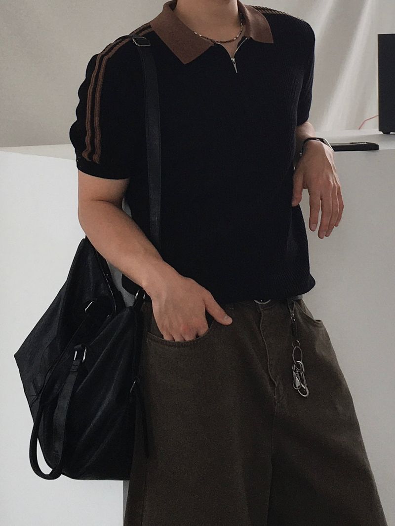 SSROOM(エスエスルーム)の「Rie Front Zip-Up Carranit 2C(Tops)」