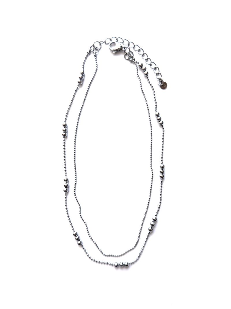BUZZERBE（ブザービー）の「Double Orbit Layer Necklace（Accessories）」