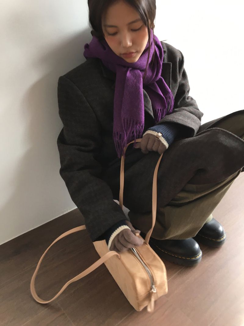 Etty Suede Bowling Bag (3 Colors)