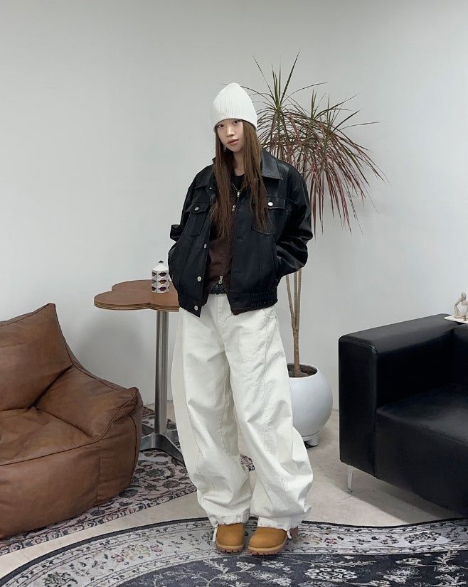 Esther Leather Blouson