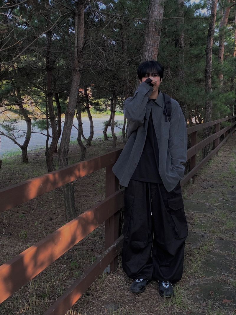 balloon fit cargo pants 2C