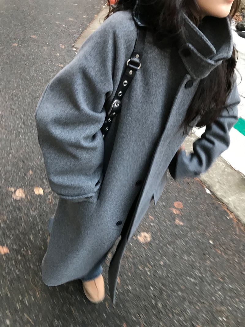 レオンウールロングコート
