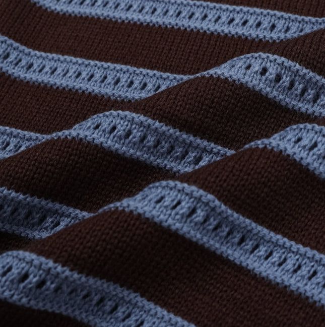 Pommel Openwork Round Cardigan
