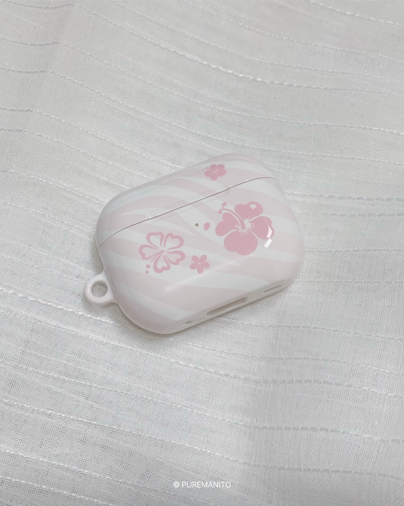 ギャルハイビスカスAirPodsケース