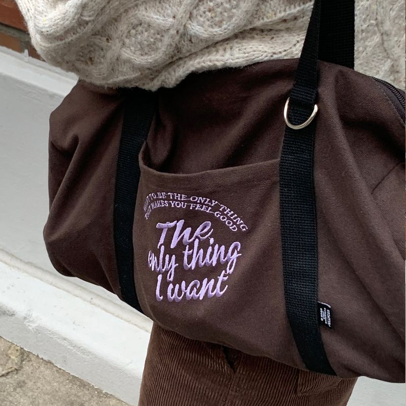 only thing duffle bag