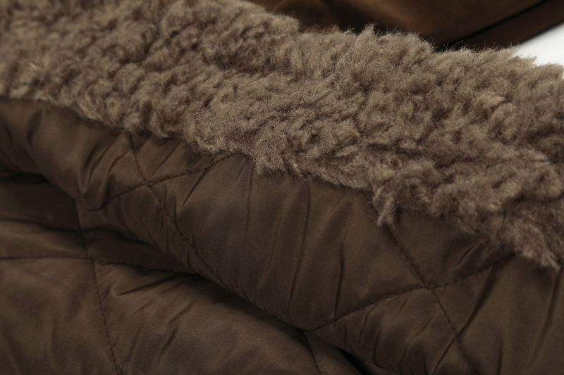 Mara Suede Fur Lined Jacket
