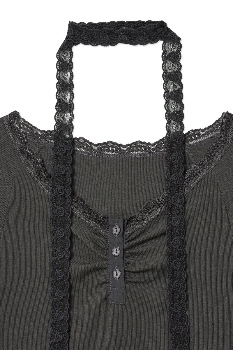 lace sc t (dark grey)