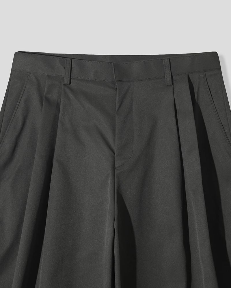 Riden Side Pintuck Wide Slacks