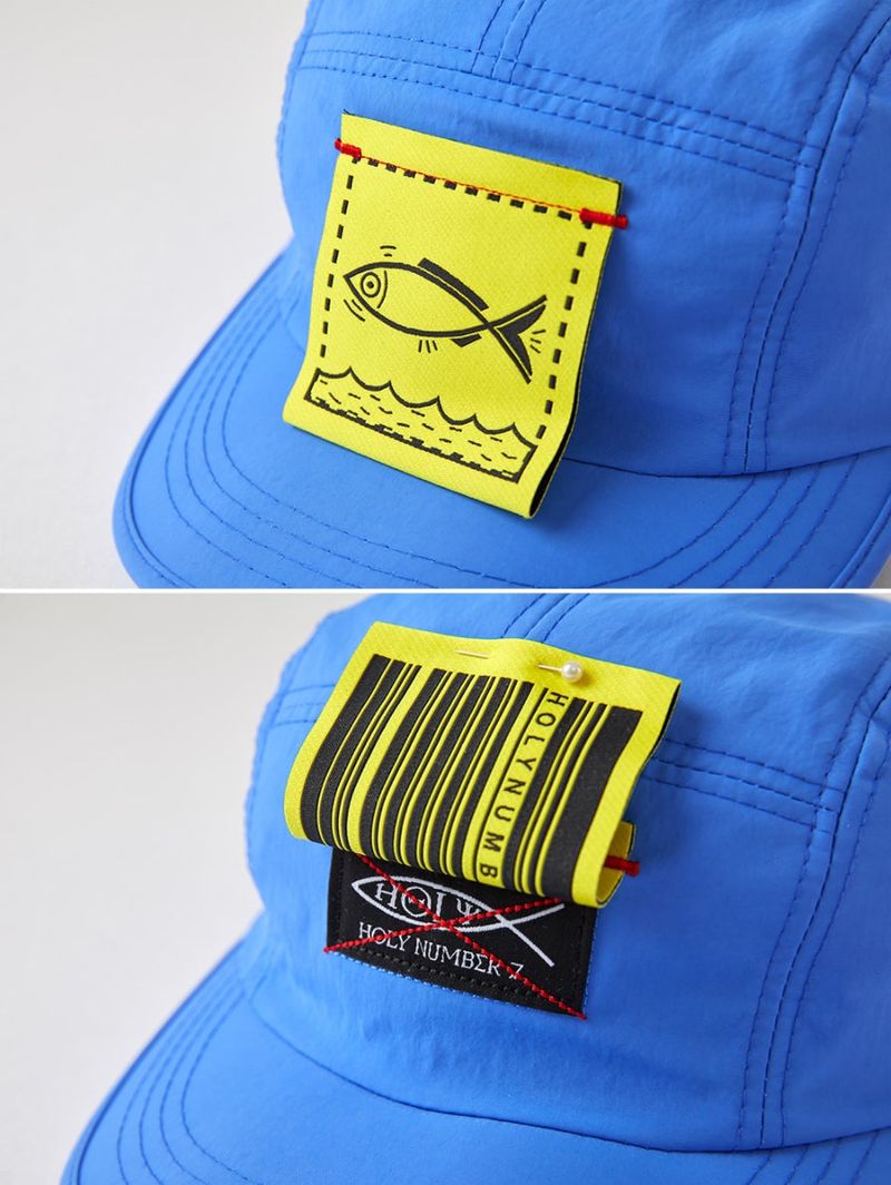 Fish Cover Camp Cap_BLUE