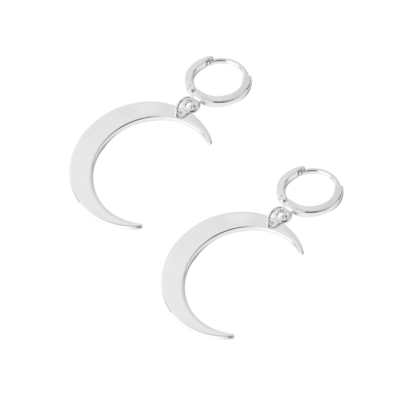三日月ピアス｜Crescent earrings