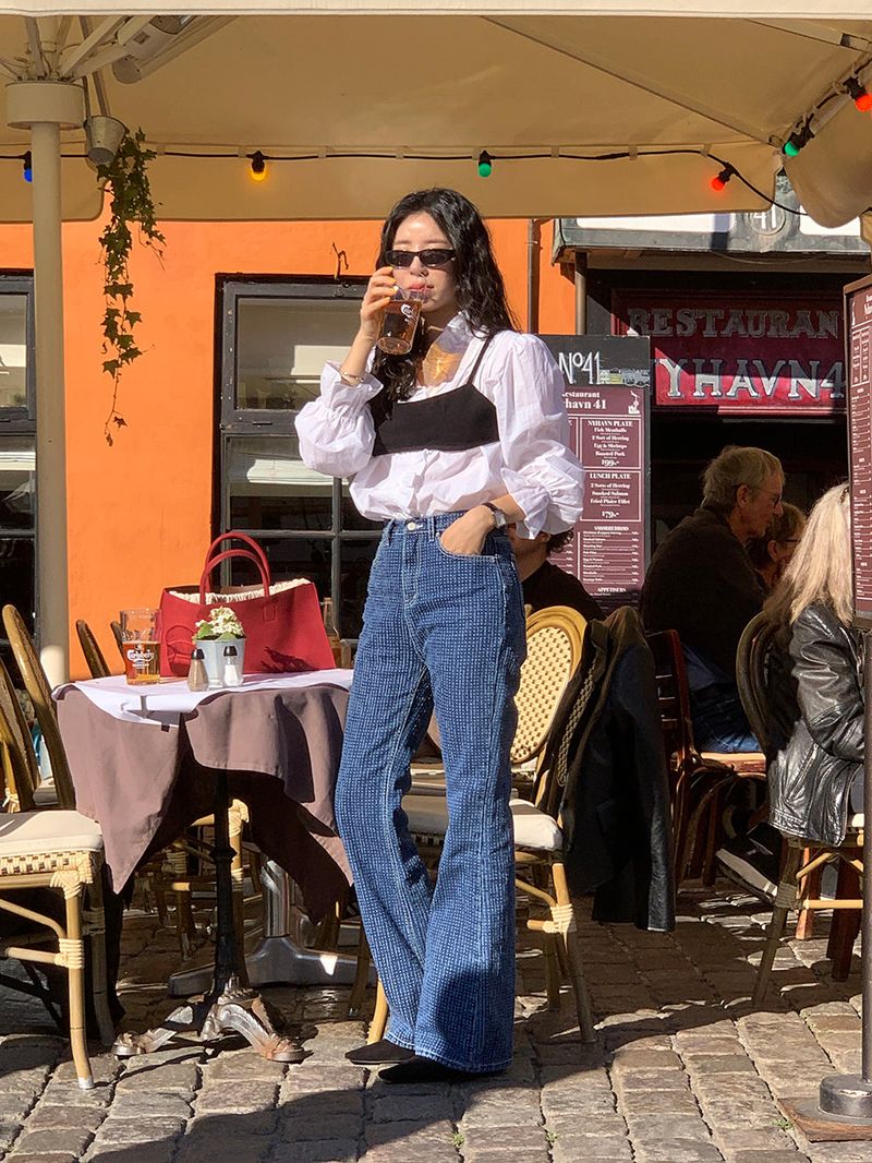 [MADE] Pharrell Punching Long Bootcut Denim
