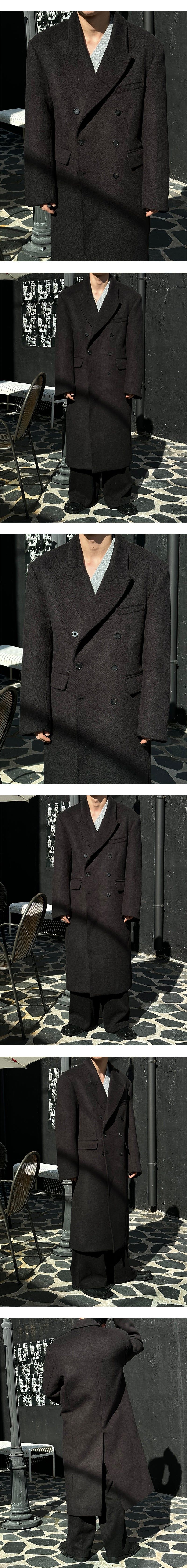 [F/W] Max double wool long coat(3color)