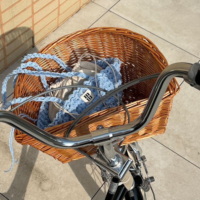 baguette bag (baby blue)