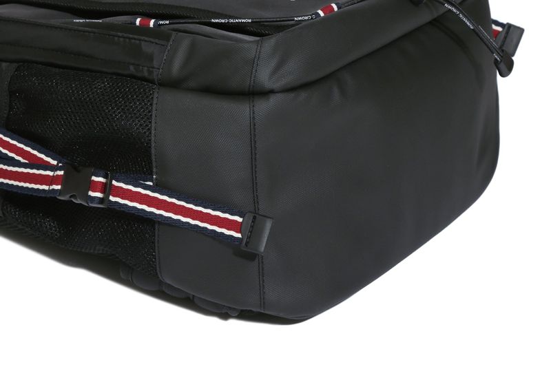 RECENT LOGO BACKPACK_BLACK