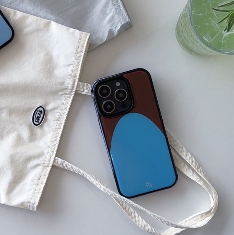 Brown egg epoxy bumper case