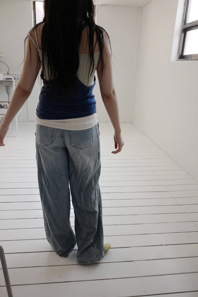 demage banding denim