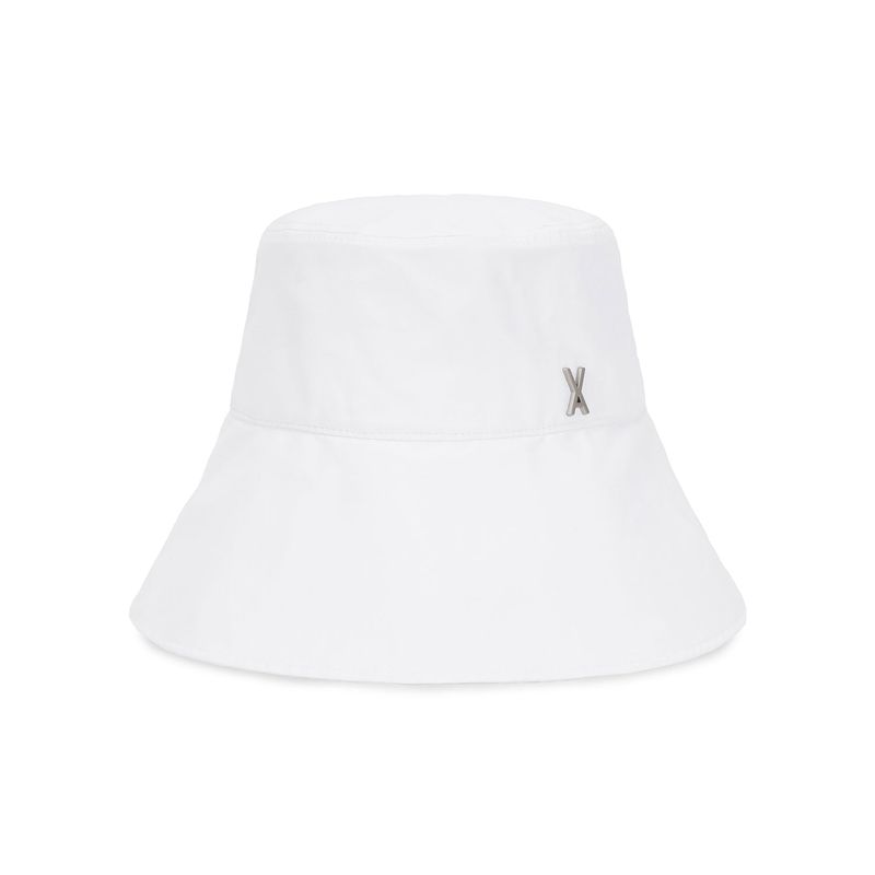 VA Stud Solar Shield Bucket Hat / White