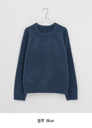 Kirkleb Raglan Color Round Knit