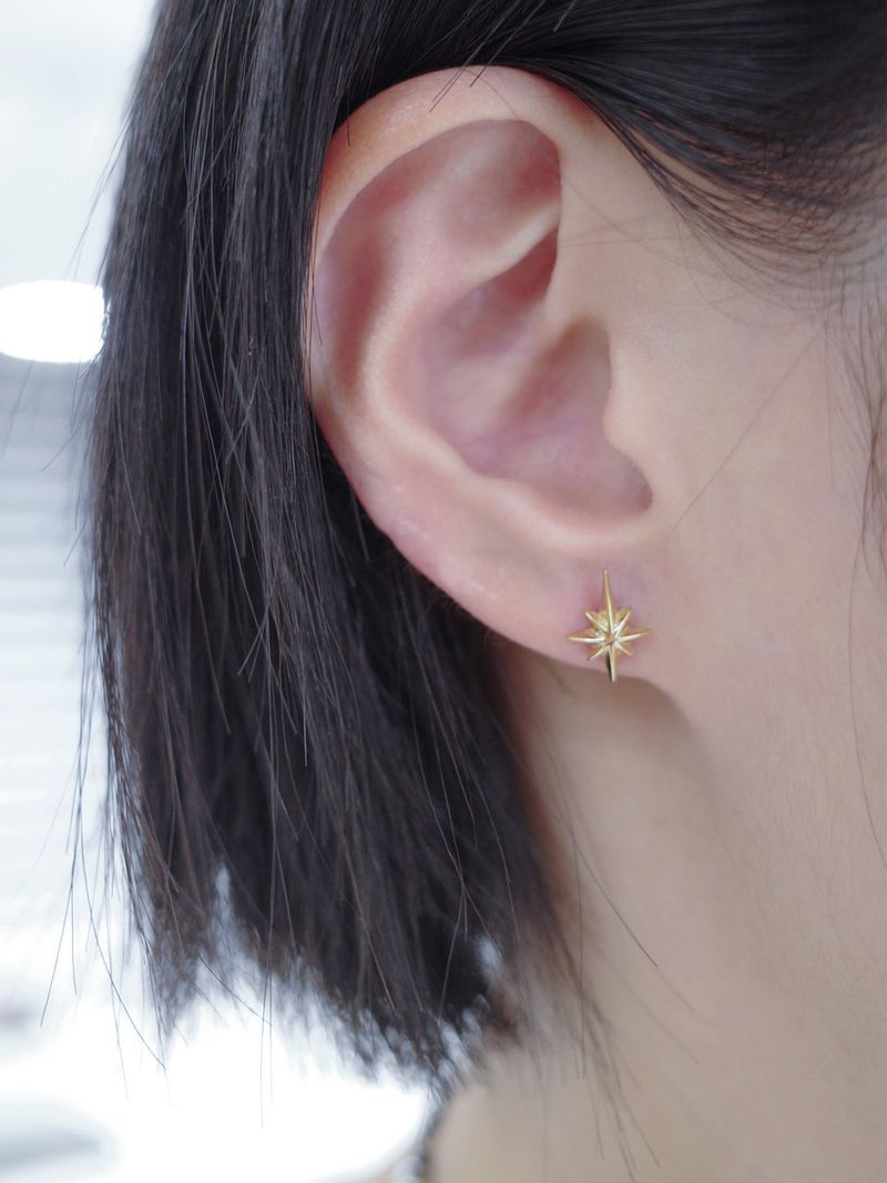 Polaris Earrings - Gold