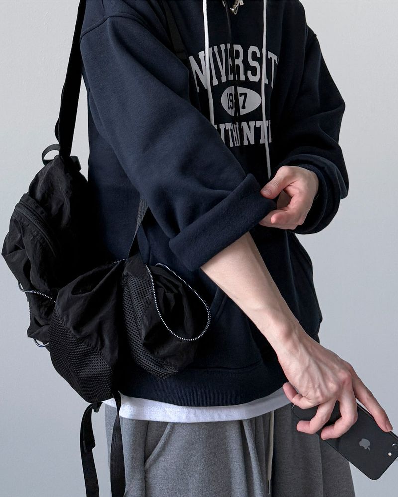 Eyes Two-Tone Over Hoodie