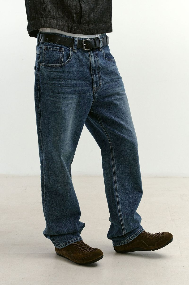 Cut-Off Full Grain Leather Belt (Black)