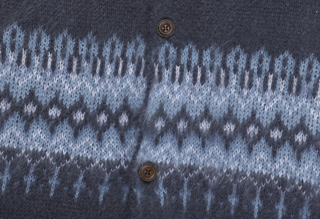Belerice Blizz Nordic Cropped Semi-Overfit Cardigan