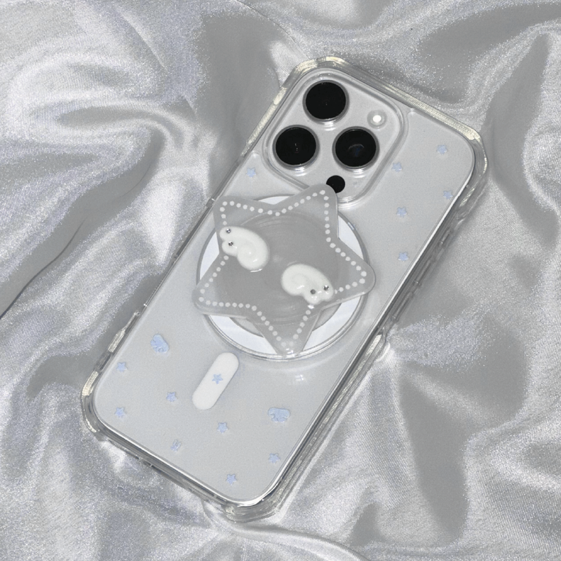 UIYUME（ユアイユメ）の「エンジェルドットスマホトック (マグセーフ)（スマホグッズ/小物）」