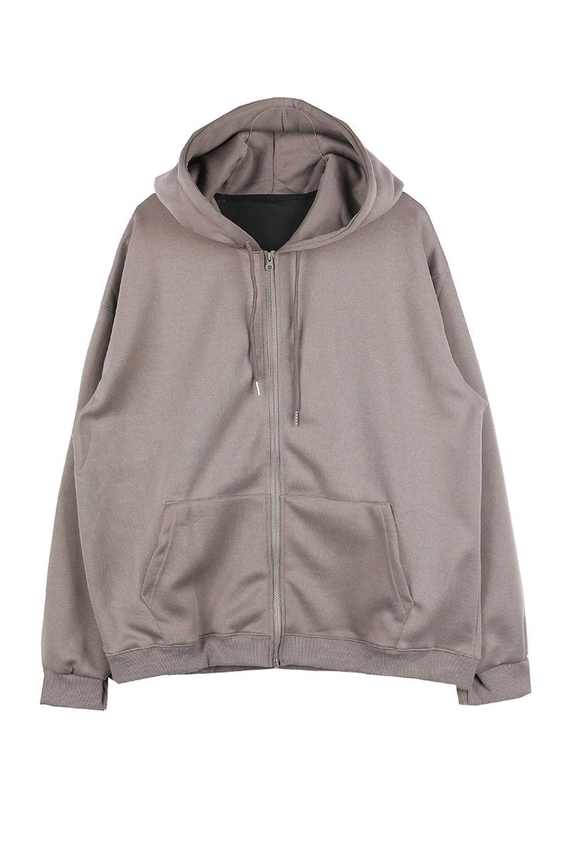 ASCLO 2way Zip Basic Hood Zip Up (6color)