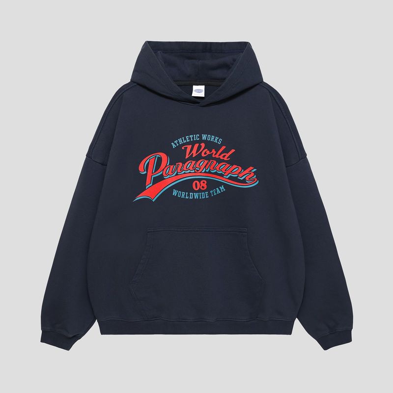 PARAGRAPH(パラグラフ)の「FLAG FONT LOGO HOODIE(Tops)」