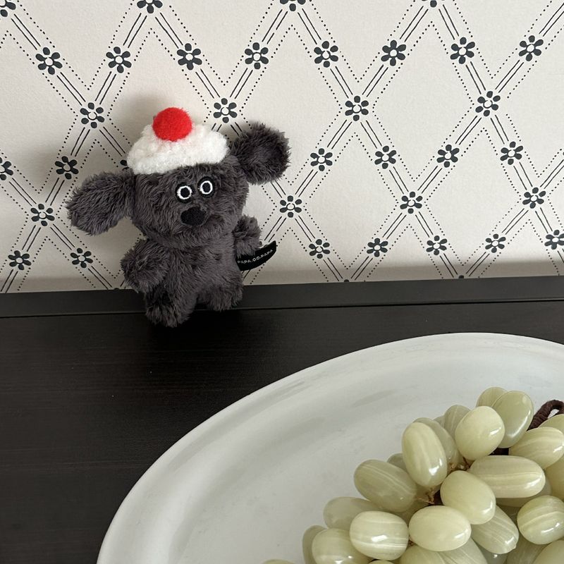 PAPA.GO.PAPA Raspberry Pudding Piz Keyring mini