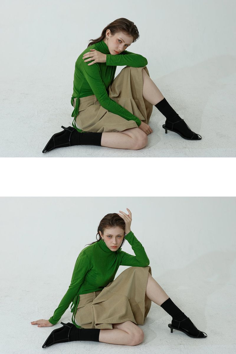 CORDUROY A-LINE PANTS_LIGHT BEIGE
