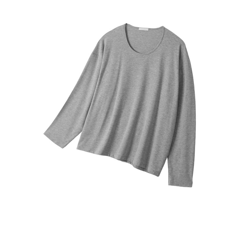 Rome Soft U-Neck Long Sleeve Tee