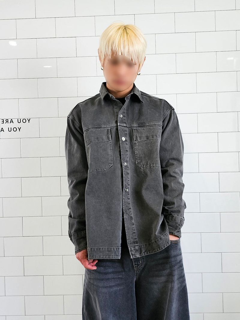 VENTIQUE Pigment Work Cotton Jacket 4color