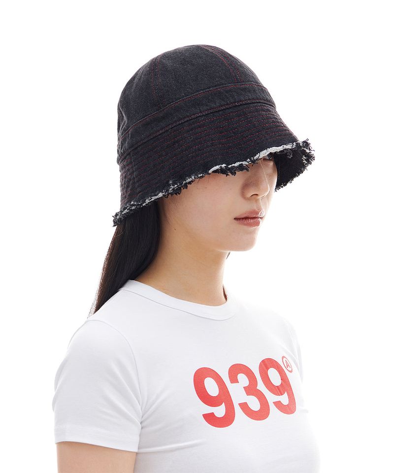 AB DENIM SAILOR HAT (BLACK)