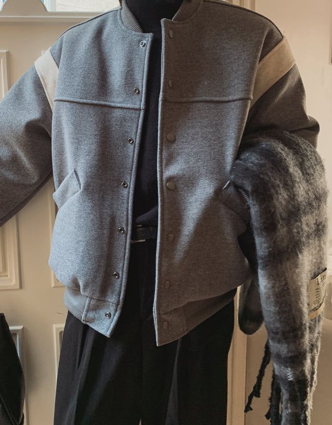 Code Varsity Color Matching Jumper