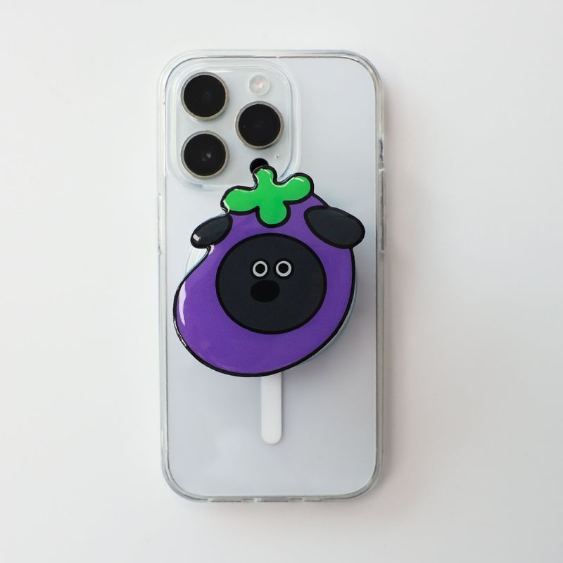 PAPA.GO.PAPA（パパゴーパパ）の「PAPA.GO.PAPA ブラックセサミスマートトック（スマホグッズ/小物）」