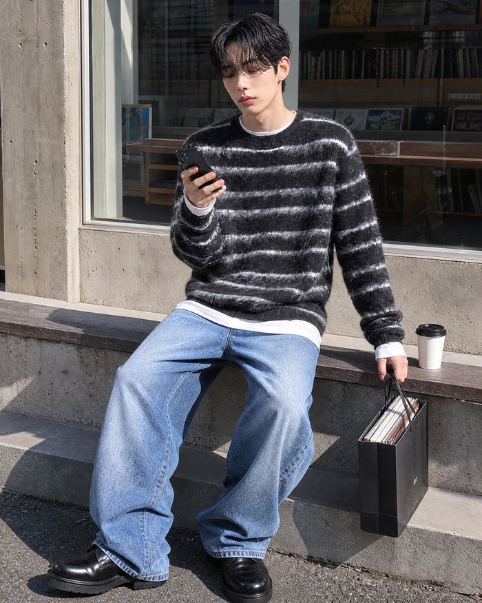 (UNISEX) Melony Brush Knit