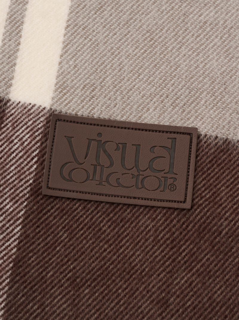 visual check muffler [brown]