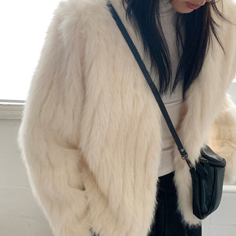 WONDER WONDER(ワンダーワンダー)の「Kalit mink fur long-sleeved jacket(Jackets/Outerwear)」