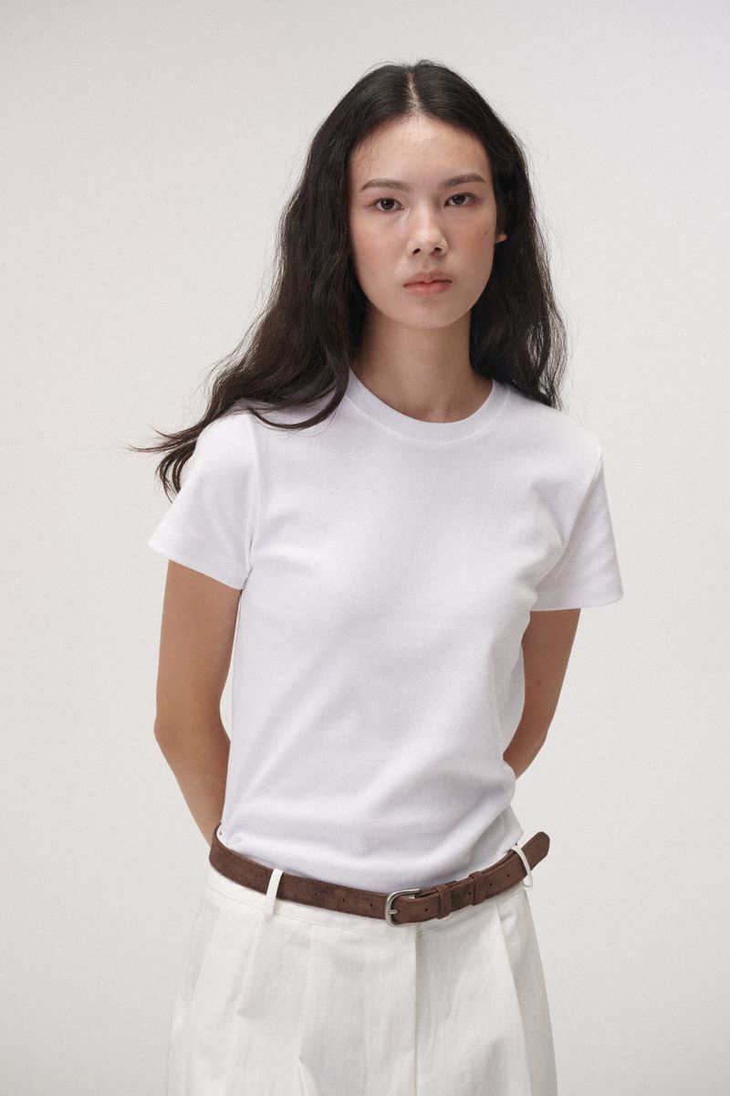 Round half T (Ivory)