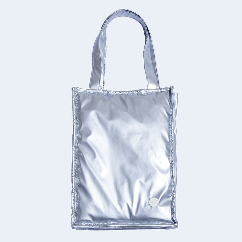 DAMP MANGO SQUARE SHOULDER BAG_SILVER