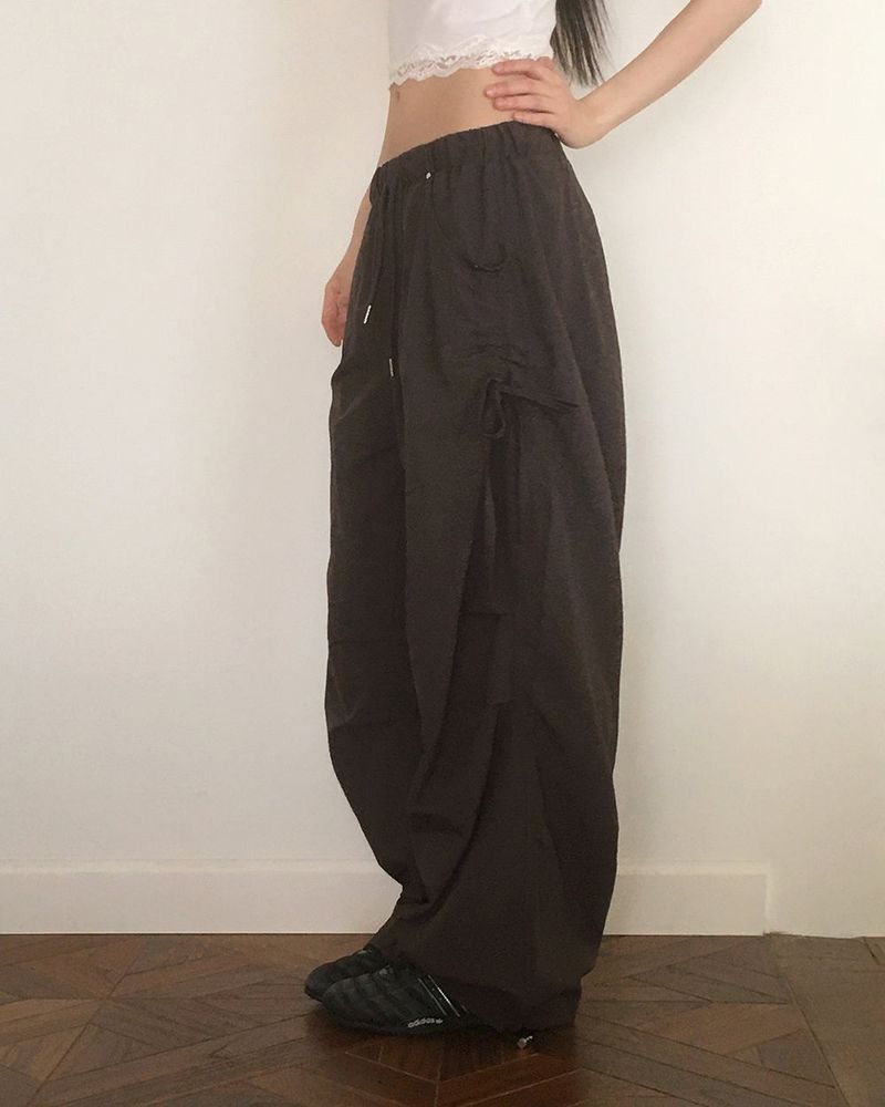 ショッパーナイロンストリングワイド2wayパンツ